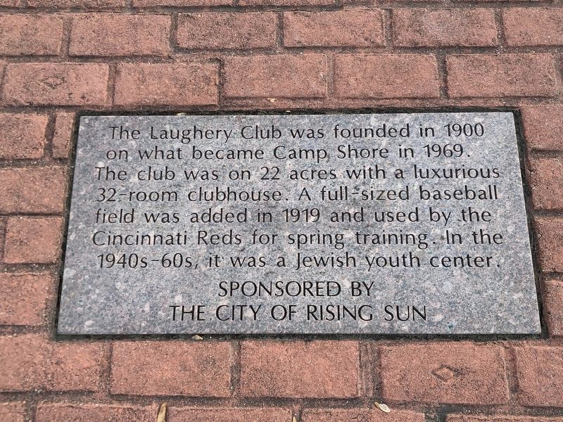 The Laughery Club Marker image. Click for full size.