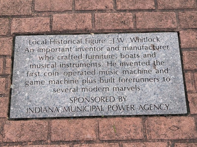 J.W. Whitlock Marker image. Click for full size.