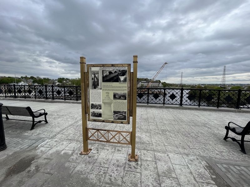 West Bank / East Bank / Washington Bridges Marker image. Click for full size.