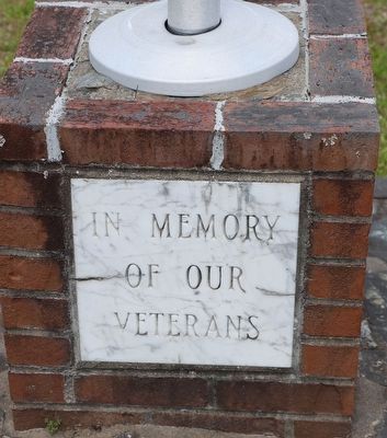 Veterans Memorial Marker. Click for full size. Veterans Memorial Marker image. Click for full size.