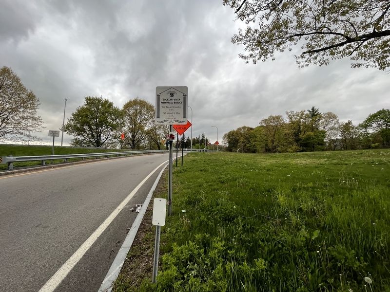 Jocelyn-Silva Memorial Bridge Marker image. Click for full size.