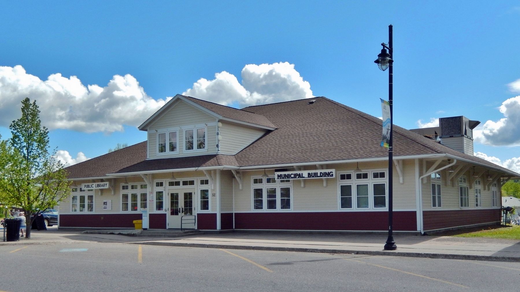 Nipigon Public Library & Municipal Building. Click for full size. Nipigon Public Library & Municipal Building image. Click for full size.