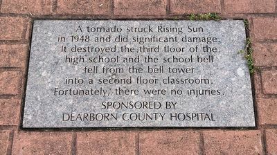 Rising Sun Tornado Marker image. Click for full size.