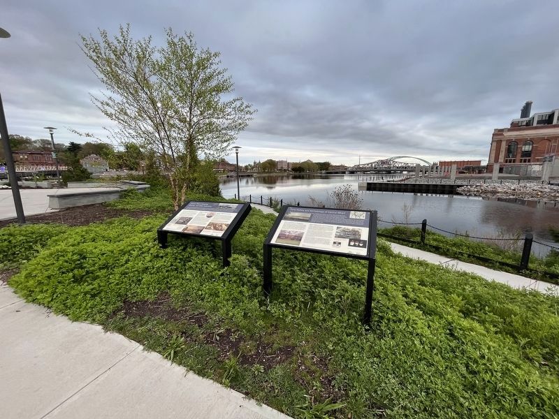 Early History and Archaeology of Central Wharf Marker image. Click for full size.