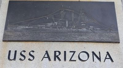 USS Arizona Memorial. Click for full size. USS Arizona Memorial image. Click for full size.
