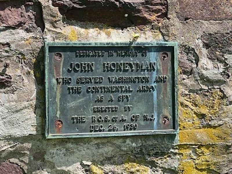 Dedicated in Memory of John Honeyman Marker. Click for full size. Dedicated in Memory of John Honeyman Marker image. Click for full size.