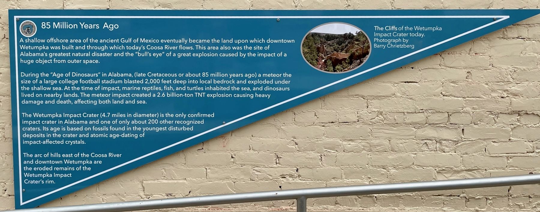 Wetumpka Impact Crater Formation Marker image. Click for full size.