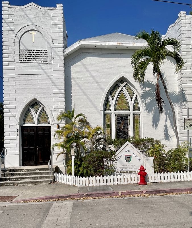 Bethel AME Church Marker. Click for full size. Bethel AME Church Marker image. Click for full size.