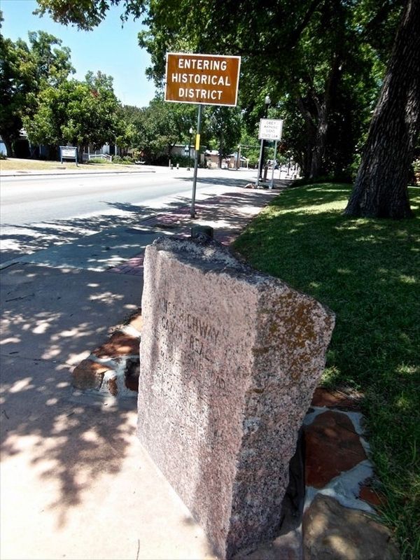 Kings Highway Camino Real � Old San Antonio Road Marker image. Click for full size.