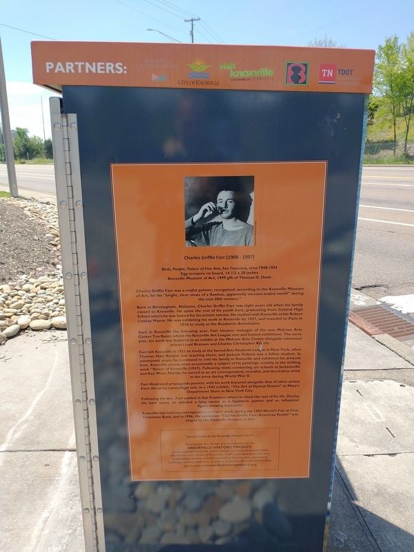 Charles Griffin Farr Marker. Click for full size. Charles Griffin Farr Marker image. Click for full size.