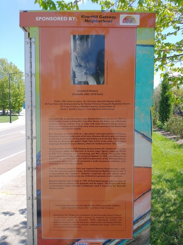 Beauford Delaney Marker image. Click for full size.