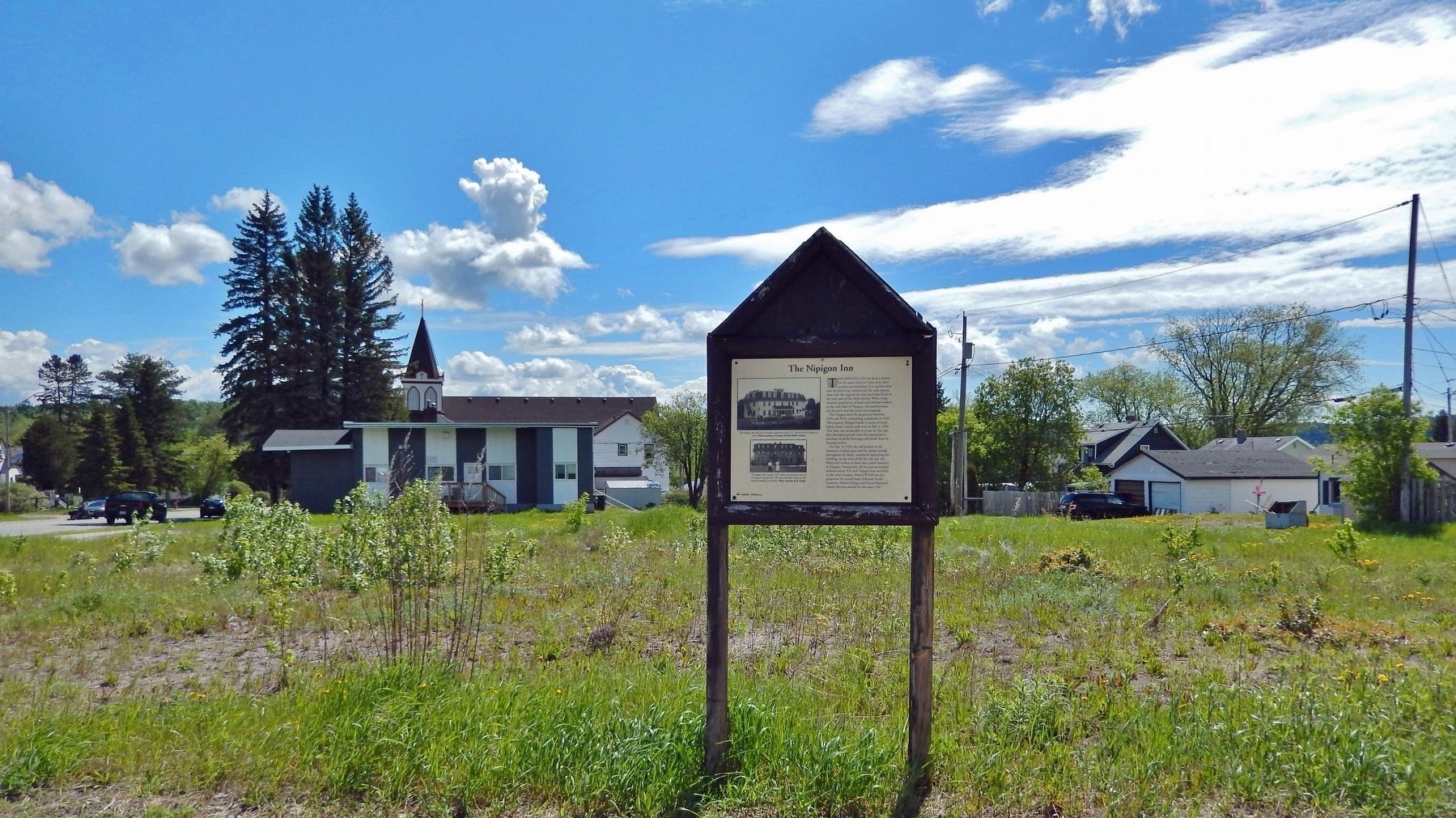 The Nipigon Inn Marker. Click for full size. The Nipigon Inn Marker image. Click for full size.