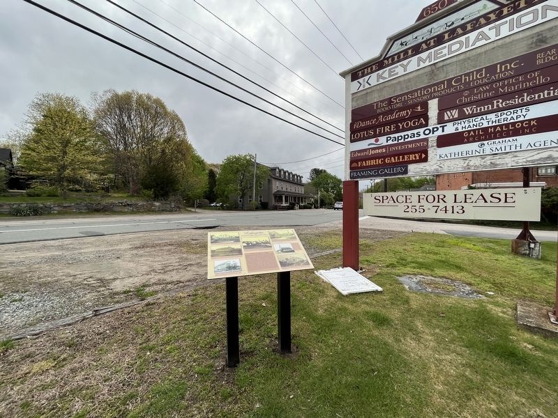 Robert Rodman's Village Marker. Click for full size. Robert Rodman's Village Marker image. Click for full size.