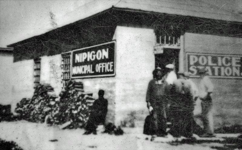 Marker detail: Nipigon Municipal Office. Click for full size. Marker detail: Nipigon Municipal Office image. Click for full size.