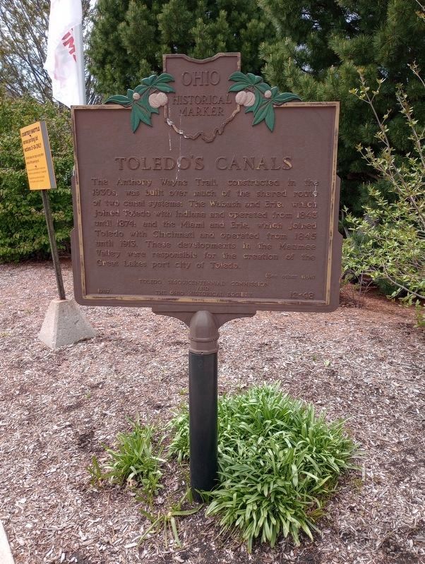 The Toledo Zoo / Toledo's Canals Marker image. Click for full size.