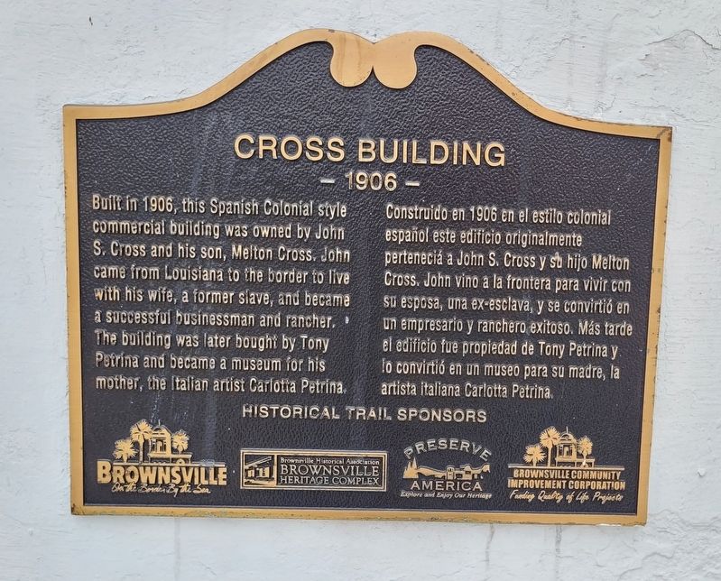 Cross Building Marker image. Click for full size.