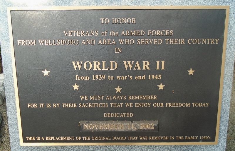 World War II Memorial Dedication image. Click for full size.