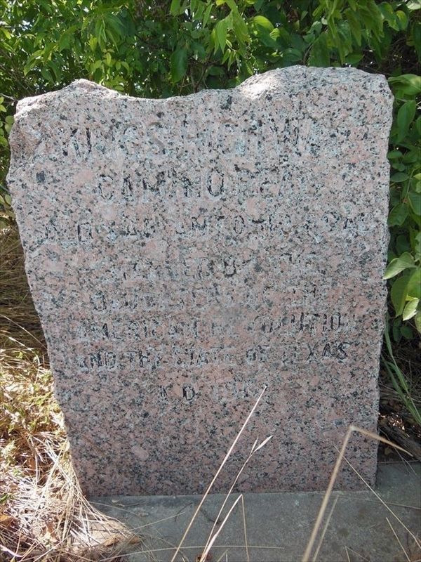 Kings Highway Camino Real Old San Antonio Road Marker. Click for full size. Kings Highway Camino Real Old San Antonio Road Marker image. Click for full size.