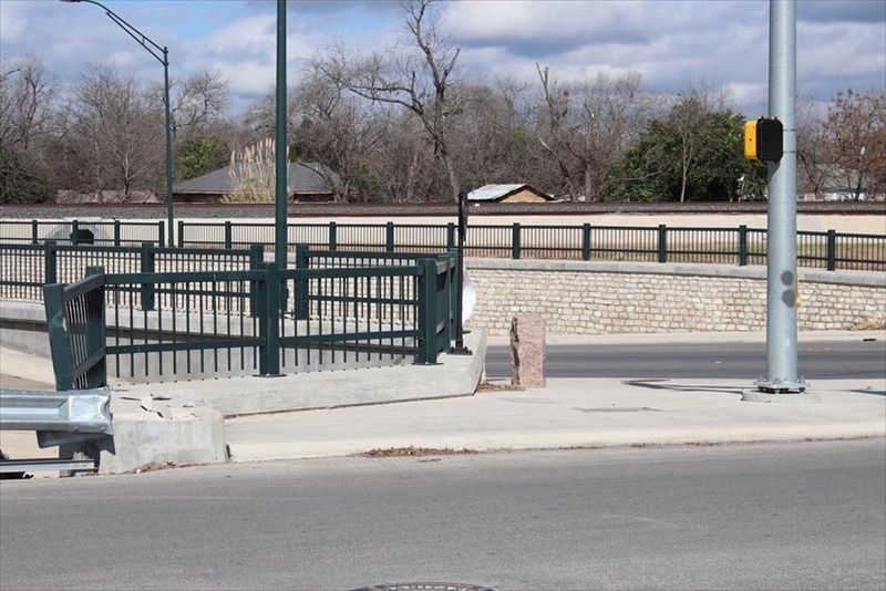 Kings Highway Camino Real Old San Antonio Road Marker. Click for full size. Kings Highway Camino Real Old San Antonio Road Marker image. Click for full size.