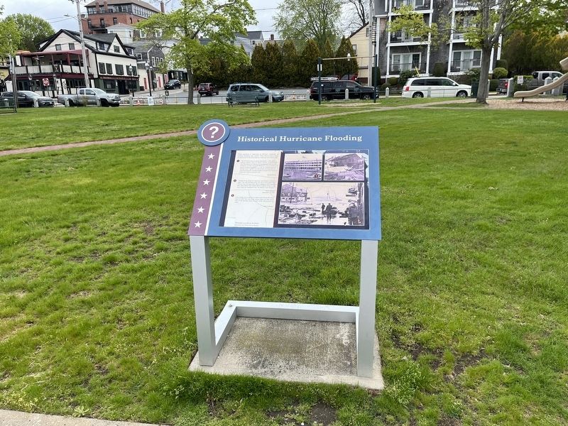 Historical Hurricane Flooding Marker image. Click for full size.