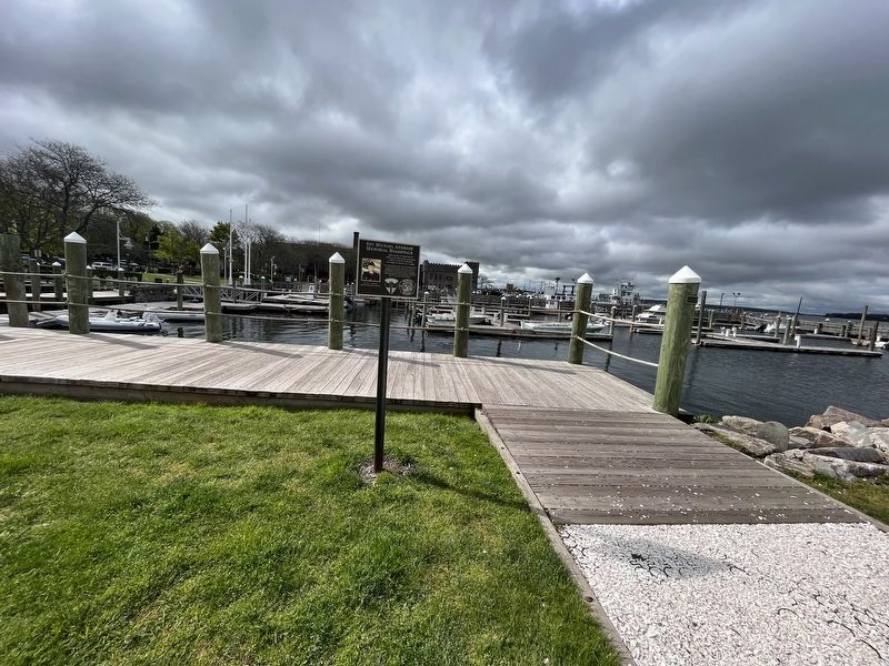 Spc Michael Andrade Memorial Boardwalk Marker image. Click for full size.