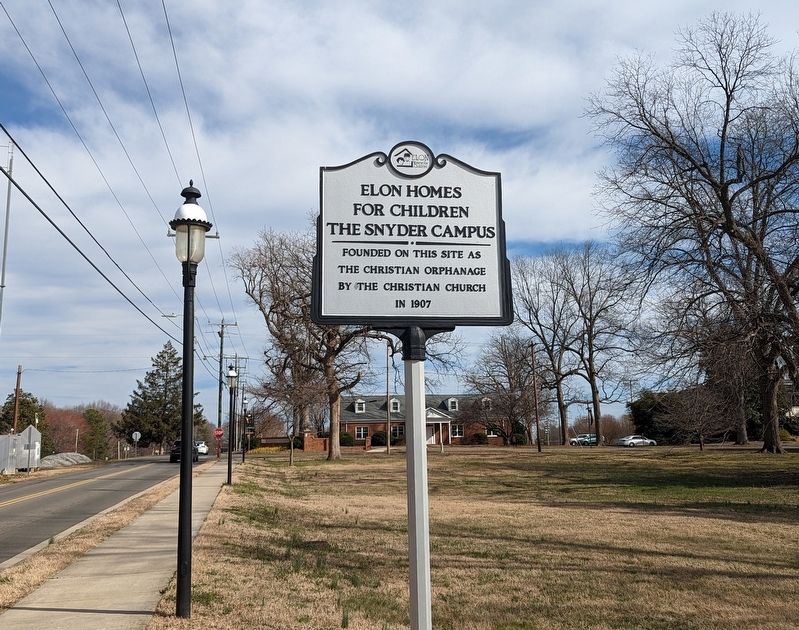 Elon Homes for Children Marker image. Click for full size.