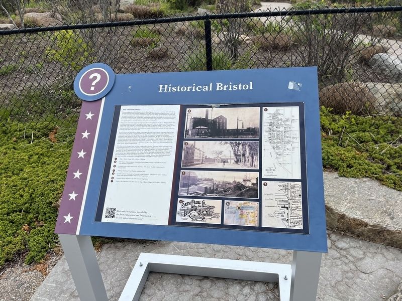Historical Bristol Marker image. Click for full size.