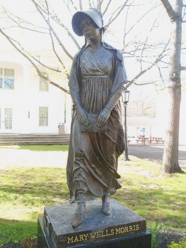 Mary Wells Morris Statue. Click for full size. Mary Wells Morris Statue image. Click for full size.