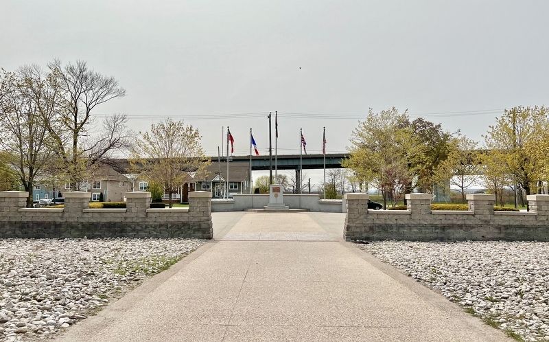 Dieppe Veterans’ Memorial Park. Click for full size. Dieppe Veterans’ Memorial Park image. Click for full size.