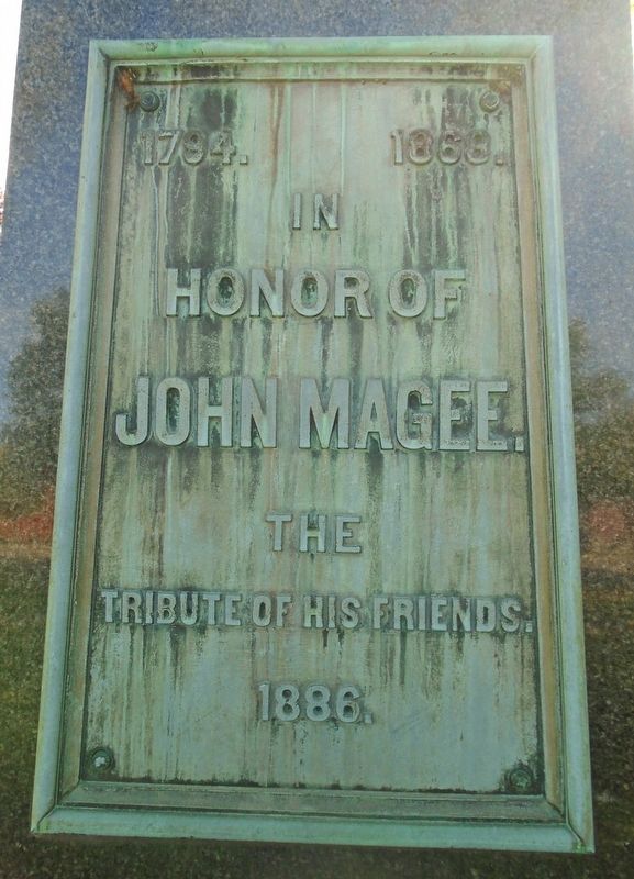 John Magee Marker image. Click for full size.
