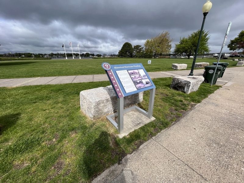 Historical Hurricane Flooding Marker image. Click for full size.