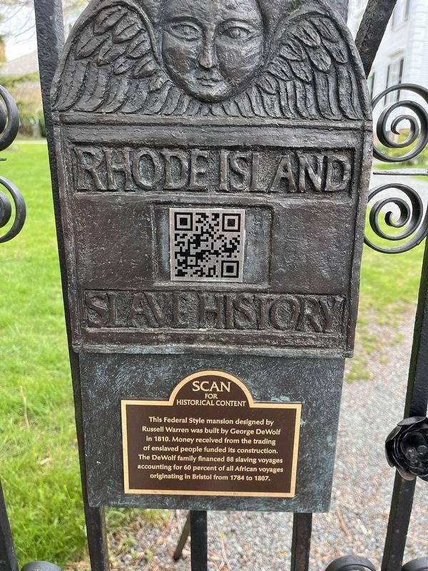 Rhode Island Slave History Marker image. Click for full size.
