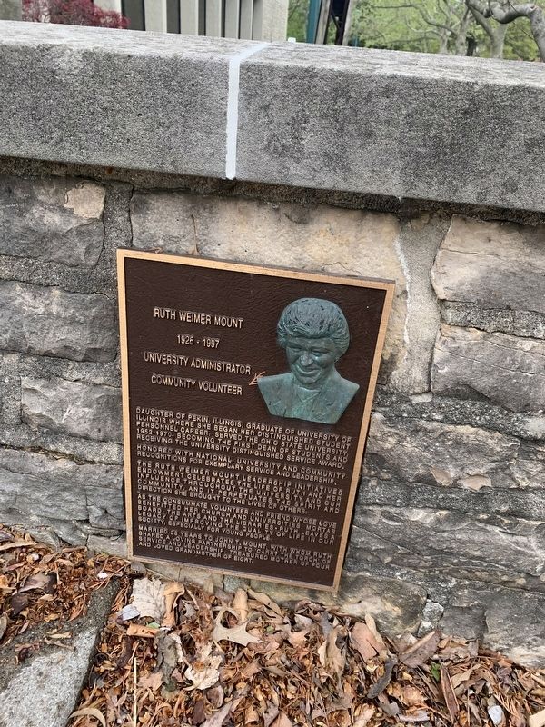 Ruth Weimer Mount Marker. Click for full size. Ruth Weimer Mount Marker image. Click for full size.