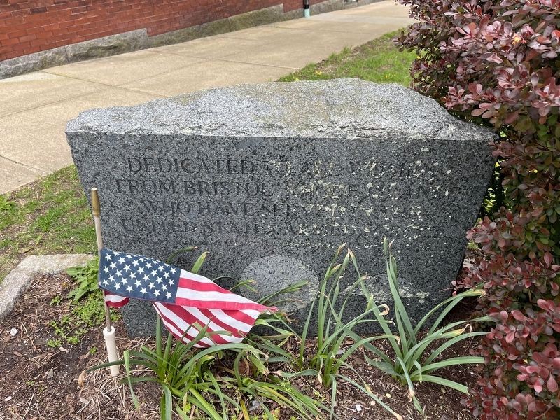Women Veterans Memorial Marker. Click for full size. Women Veterans Memorial Marker image. Click for full size.