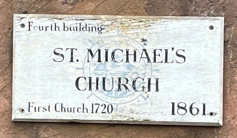Additional plaque on the church image. Click for full size.