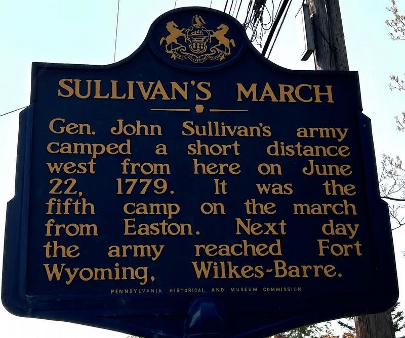 Sullivan's March Marker image. Click for full size.