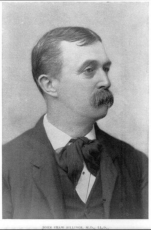 Dr. John Shaw Billings (1838-1913) image. Click for full size.