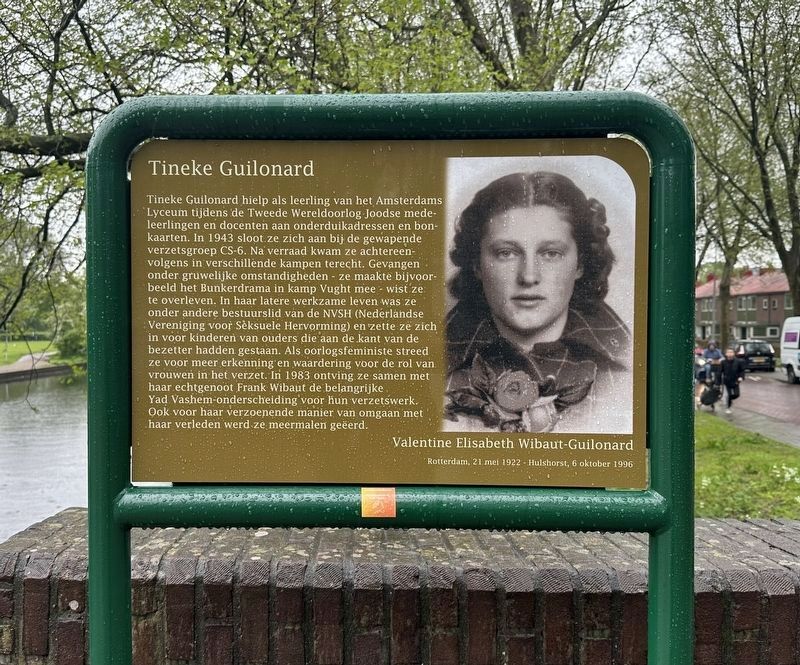 Tineke Guilonard Marker. Click for full size. Tineke Guilonard Marker image. Click for full size.