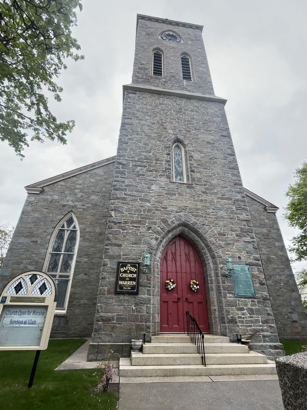 Baptist Church in Warren image. Click for full size.