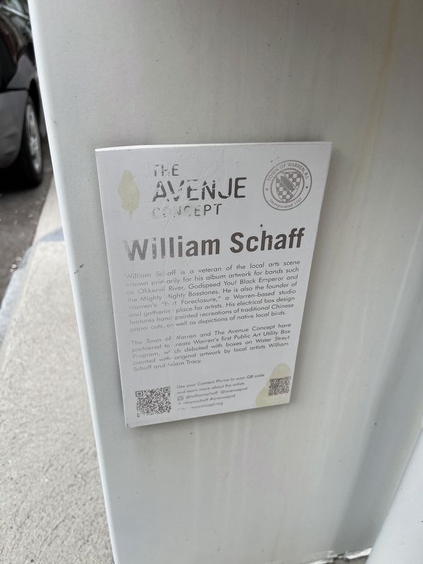 William Schaff Marker image. Click for full size.