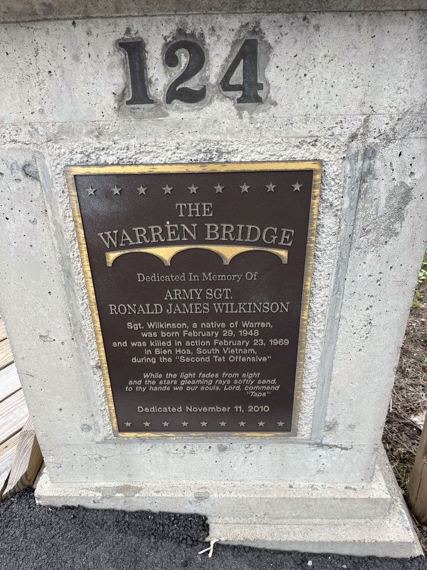 The Warren Bridge Marker image. Click for full size.
