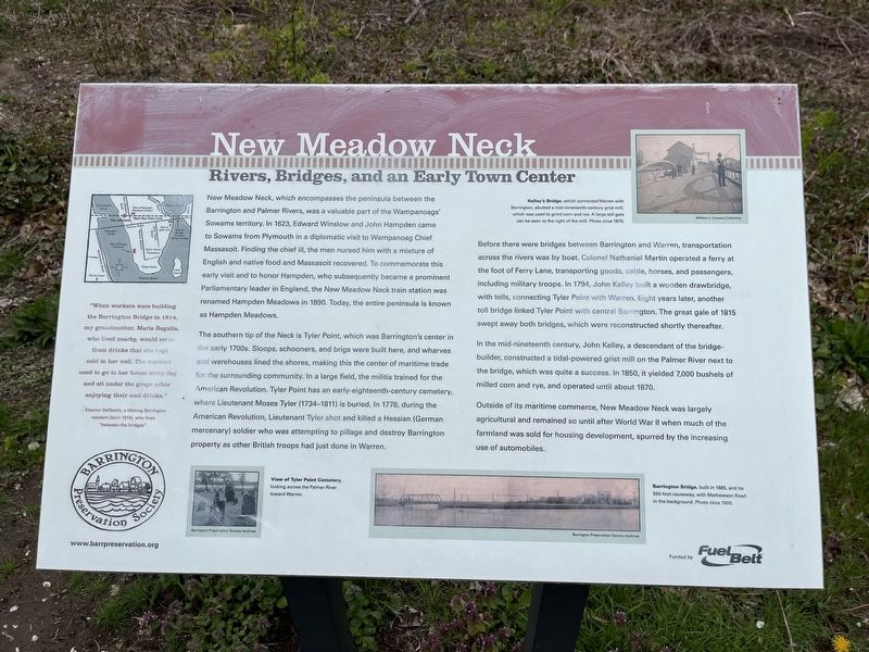 New Meadow Neck Marker image. Click for full size.