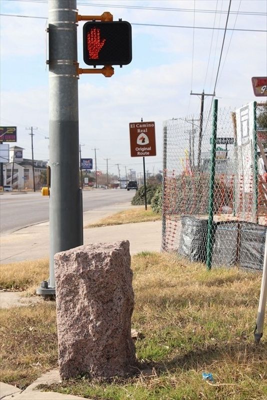 Kings Highway Camino Real � Old San Antonio Road Marker image. Click for full size.