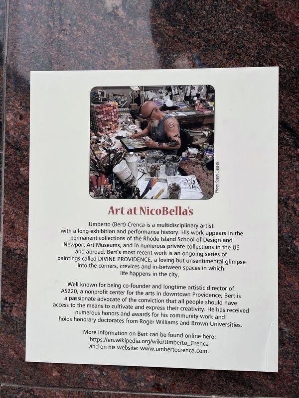 Art at NicoBella's Marker. Click for full size. Art at NicoBella's Marker image. Click for full size.