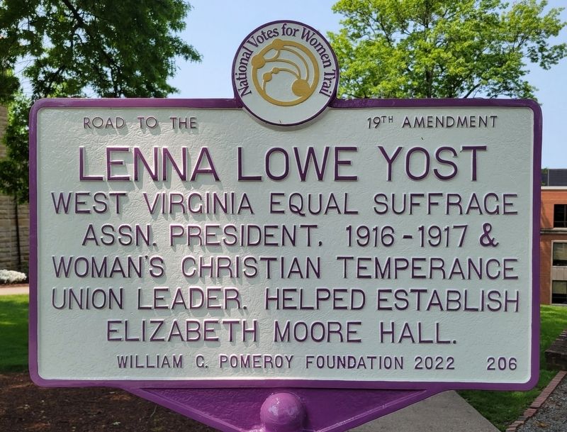 Lenna Lowe Yost Marker image. Click for full size.
