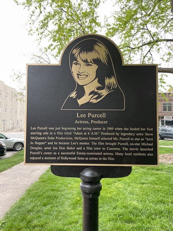Lee Purcell side of the marker image. Click for full size.