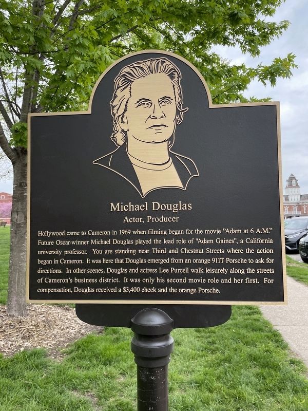 Michael Douglas side of the marker image. Click for full size.