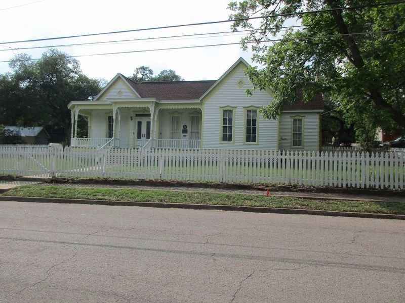 O.T. Brown Home and Marker image. Click for full size.