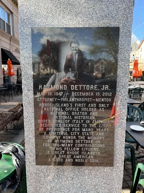 Raymond Dettore, Jr. Marker image. Click for full size.