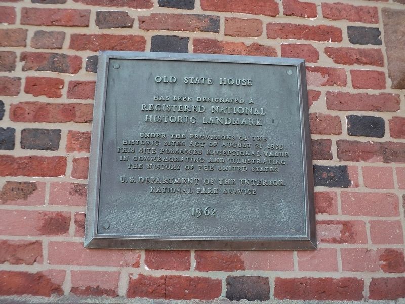 National Historic Landmark plaque for the building image. Click for full size.